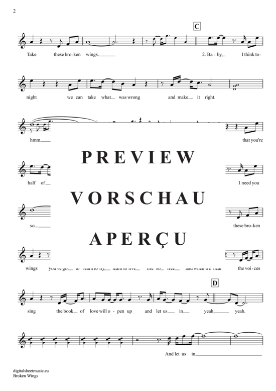 Produktgalerie: Seite 3 von 4 Broken Wings , Mr. Mister, Trompete in B