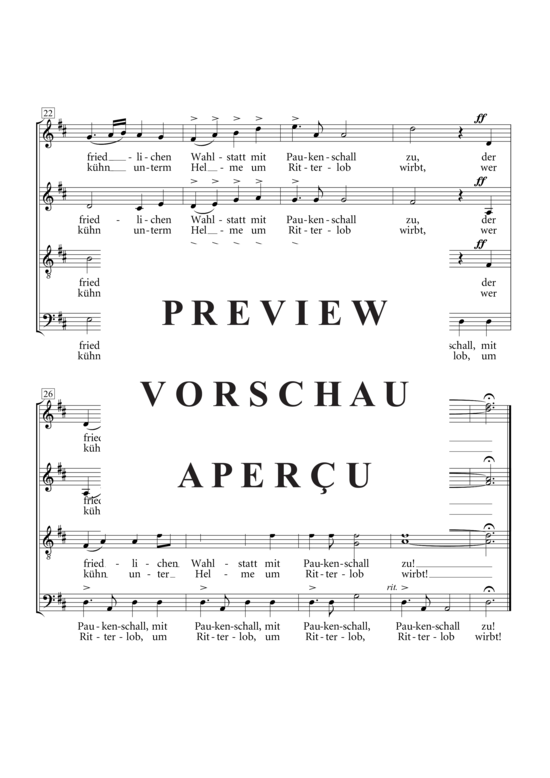 Product gallery: Page 6 of 6 Ausreise zum Turnier , , (mixed choir)