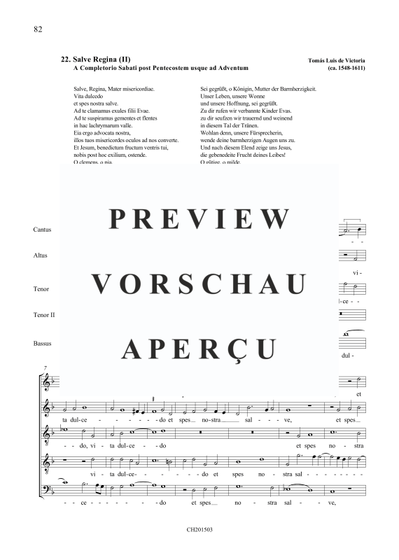 Produktgalerie: Seite 2 von 7 Salve Regina (II), , Gemischter Chor 5-stimmig