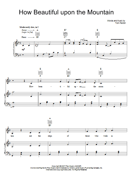 Produktbild zu: How Beautiful Upon The Mountain