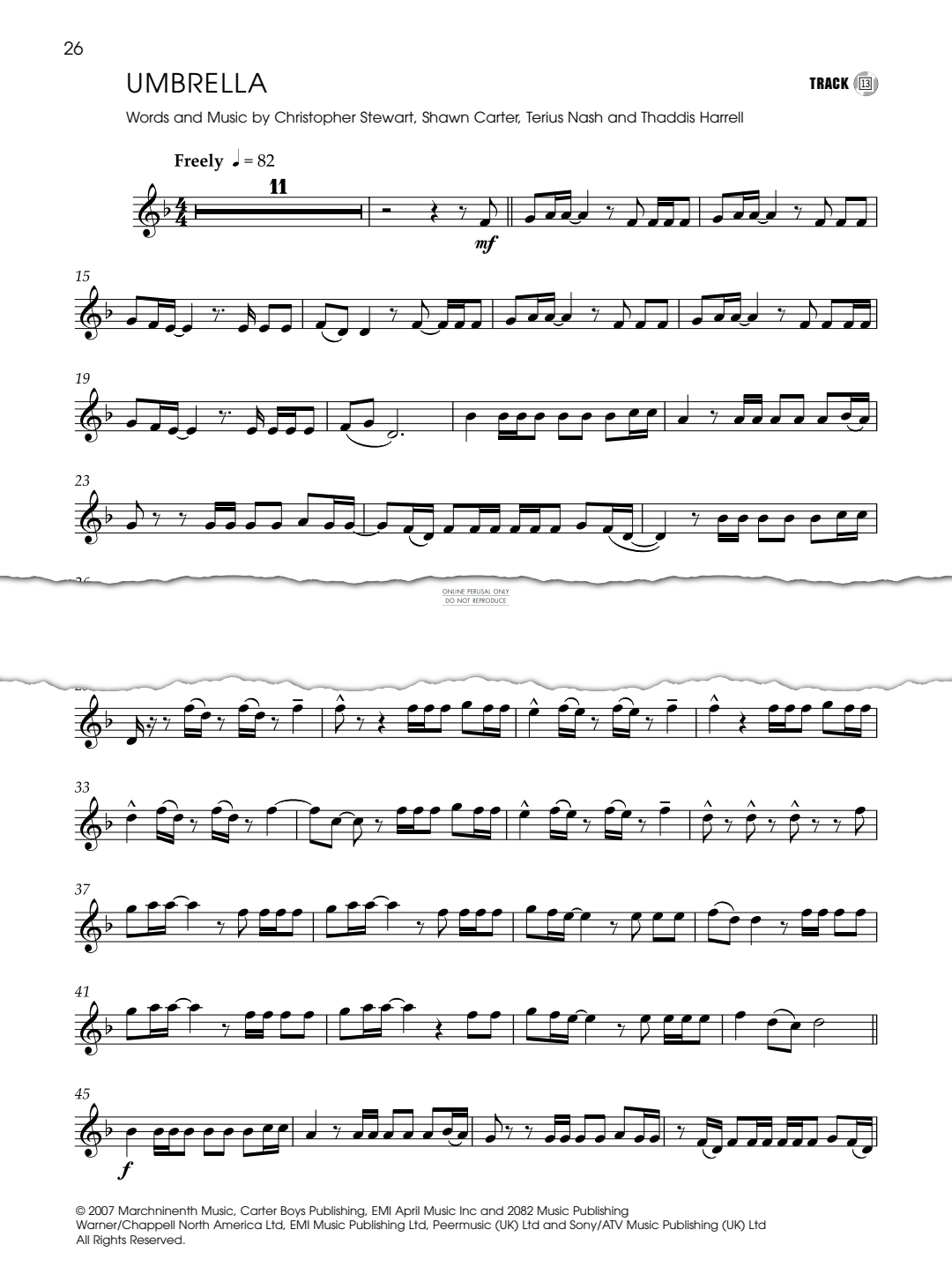 Product gallery: Page 1 of 1 Umbrella, Rihanna