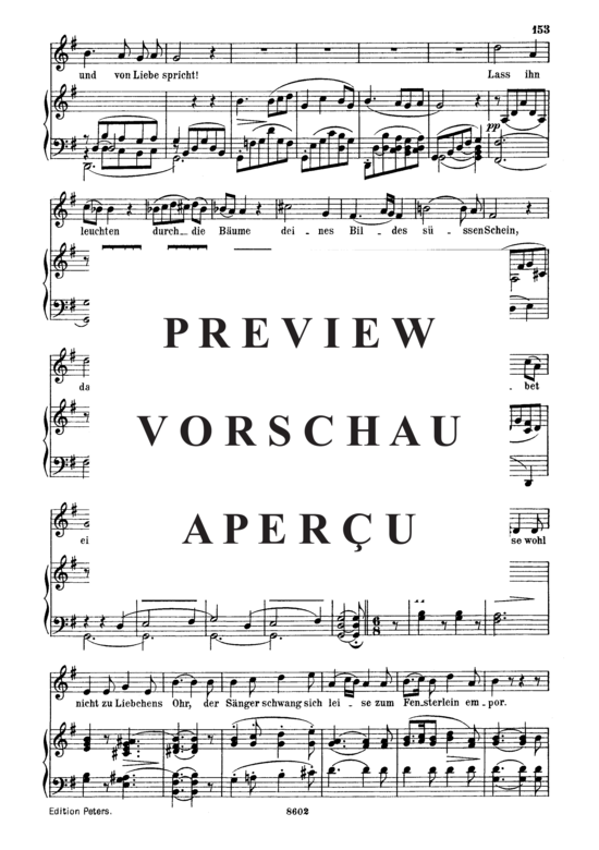 Product gallery: Page 4 of 5 Liebeslauschen D.698, , Medium Voice and Piano