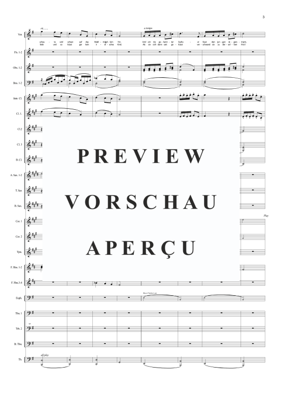 Produktgalerie: Seite 6 von 11 Vilja (aus Die lustige Witwe), , Sopran Solo und Concert Band