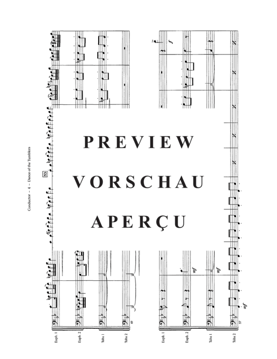 Product gallery: Page 7 of 21 Dance of the Tumblers , , (Tuba Quartett EETT)