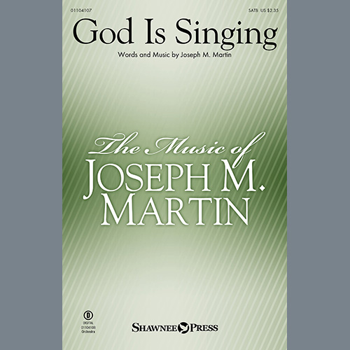 cover: God Is Singing, Joseph M. Martin