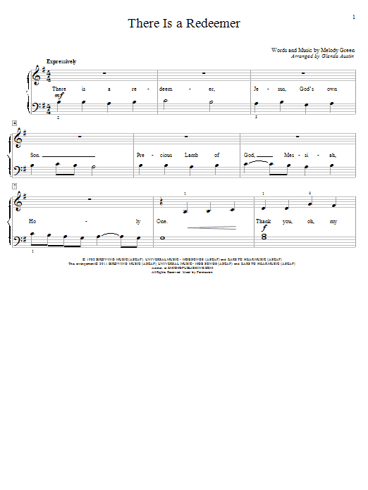 Produktbild zu: There Is A Redeemer