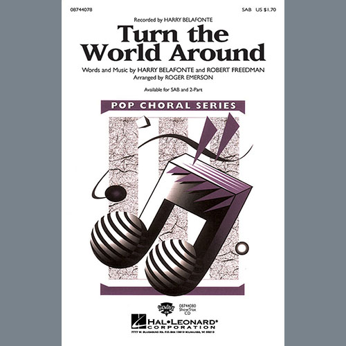 cover: Turn The World Around (arr. Roger Emerson), Harry Belafonte