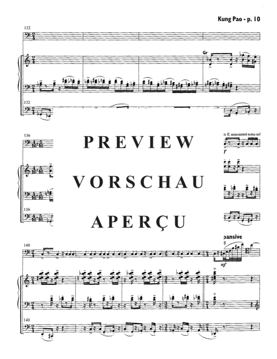 Product gallery: Page 14 of 21 Kung Pao , , (euphonium + organ)