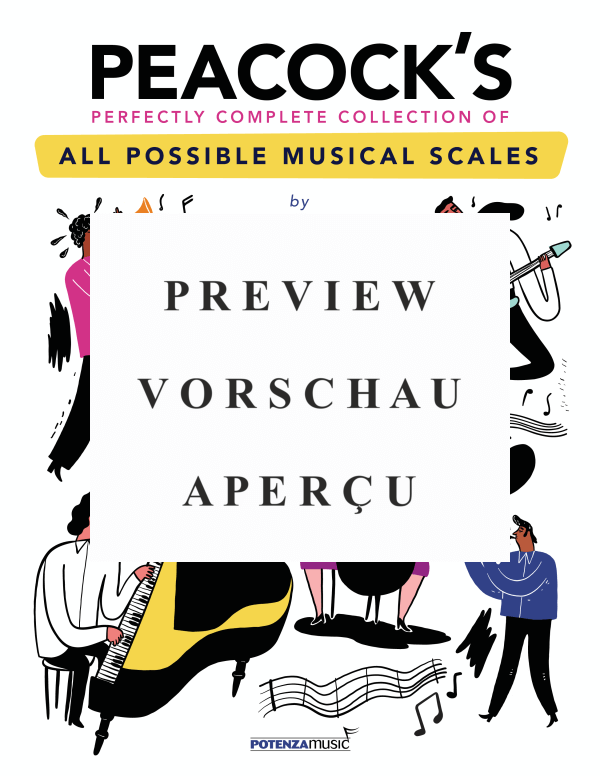 Produktgalerie: Seite 2 von 11 Peacock´s Perfectly Complete Collection of All Possible Musical Scales, , (Alle möglichen musikalischen Skalen für sämtliche Orchesterinstrumente)