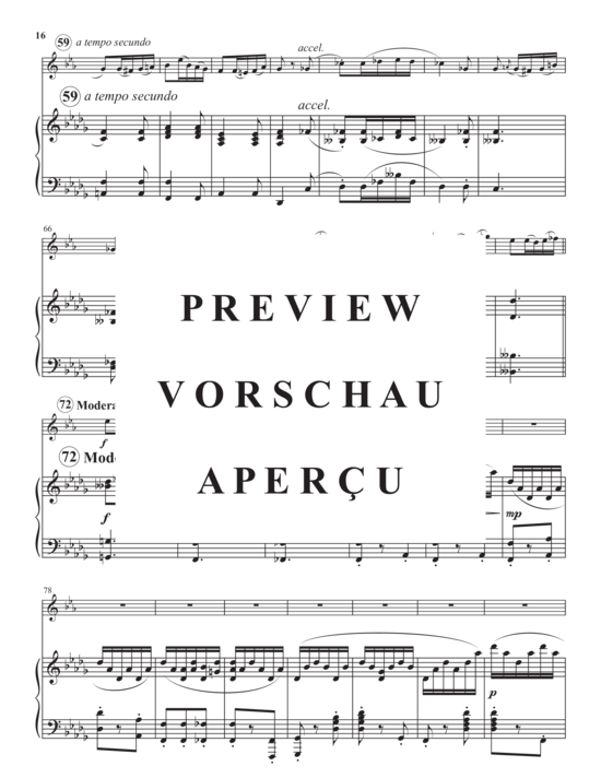 Produktgalerie: Seite 19 von 21 Musings on Mahler , , (Trompete in B oder Kornett, Flügelhorn, Piccolo + Klavier)