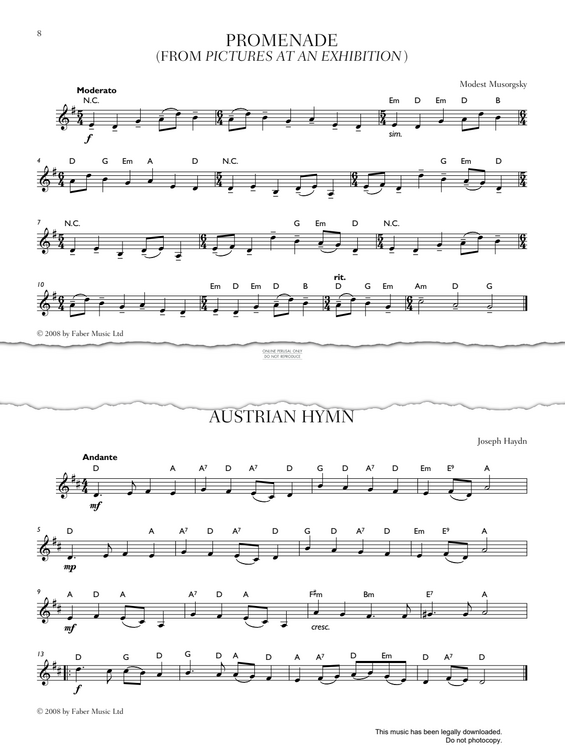 Produktgalerie: Seite 1 von 1 Austrian Hymn, Joseph Haydn, Trompete