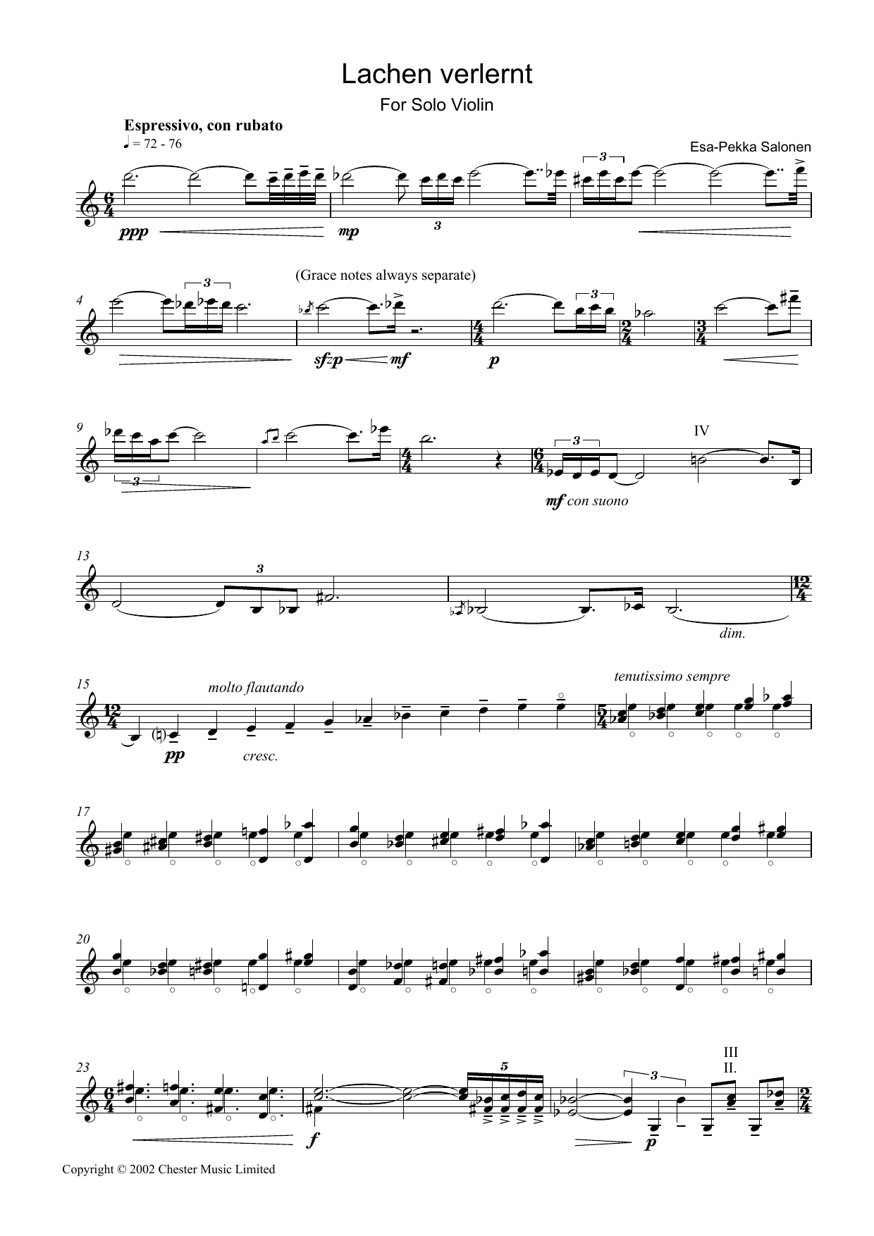 Product gallery: Page 1 of 1 Lachen Verlernt, Esa-Pekka Salonen