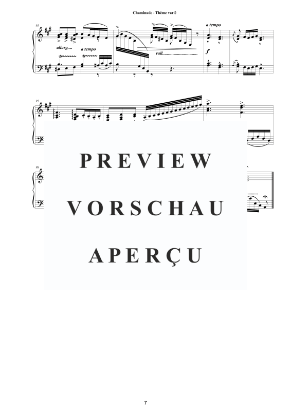 Produktgalerie: Seite 8 von 8 Thème varié - Op.89, , Klavier Solo