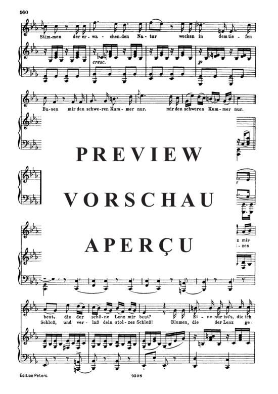 Product gallery: Page 4 of 5 Der Jüngling am Bache D.638, , High Voice and Piano