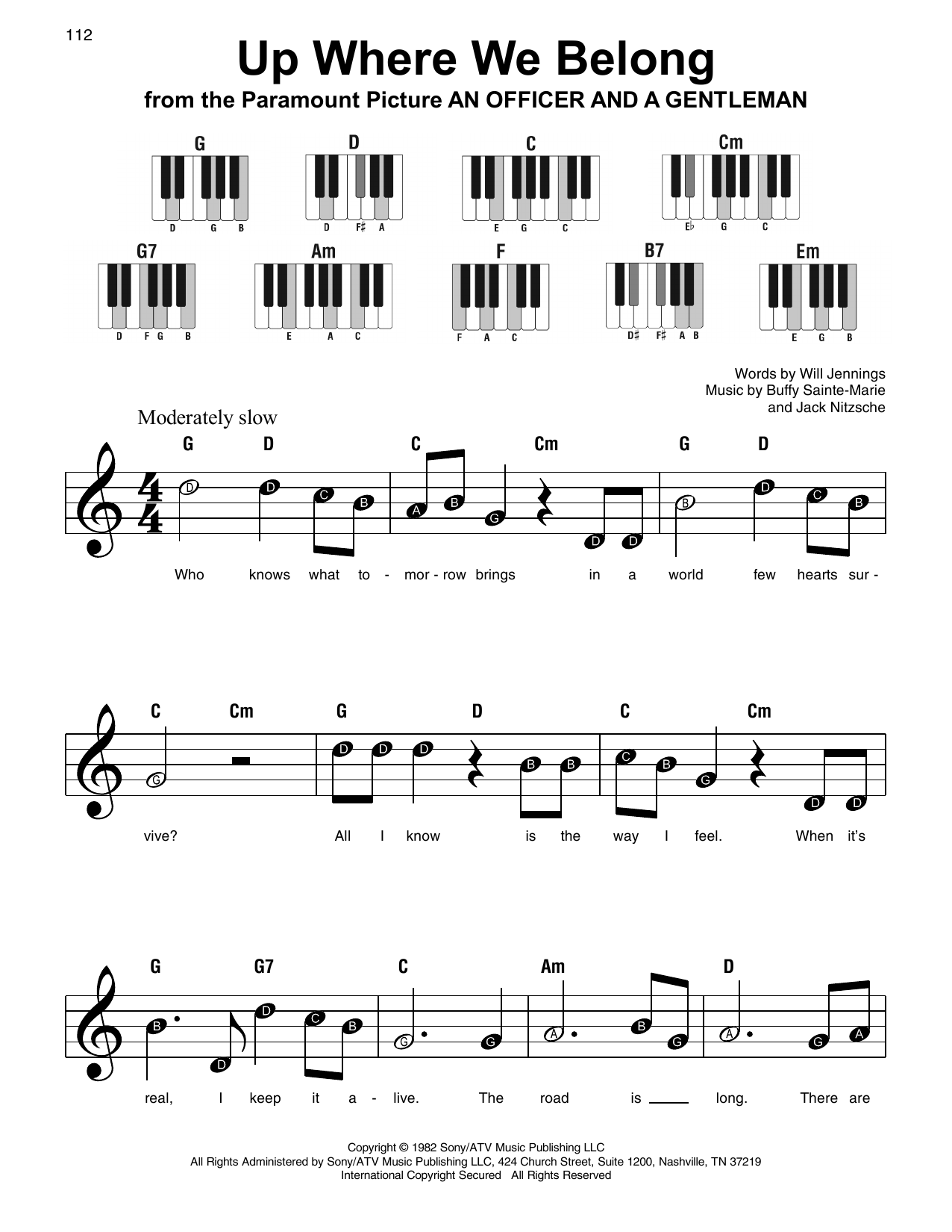 Produktbild zu: Up Where We Belong