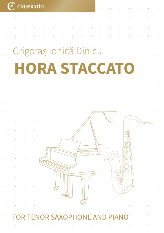 cover: Hora Staccato, , (Tenor Saxophon und Klavier)