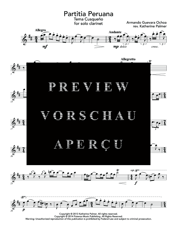 Product gallery: Page 8 of 11 Three Pieces, , (Klarinette Solo)