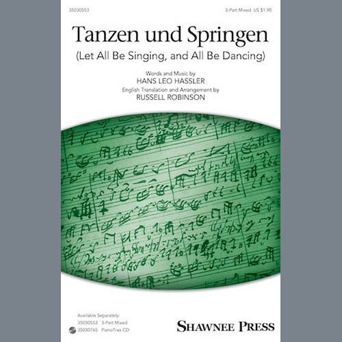 cover: Tanzen Und Springen, Russell Robinson, Chor