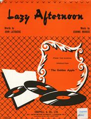 cover: Lazy Afternoon, 