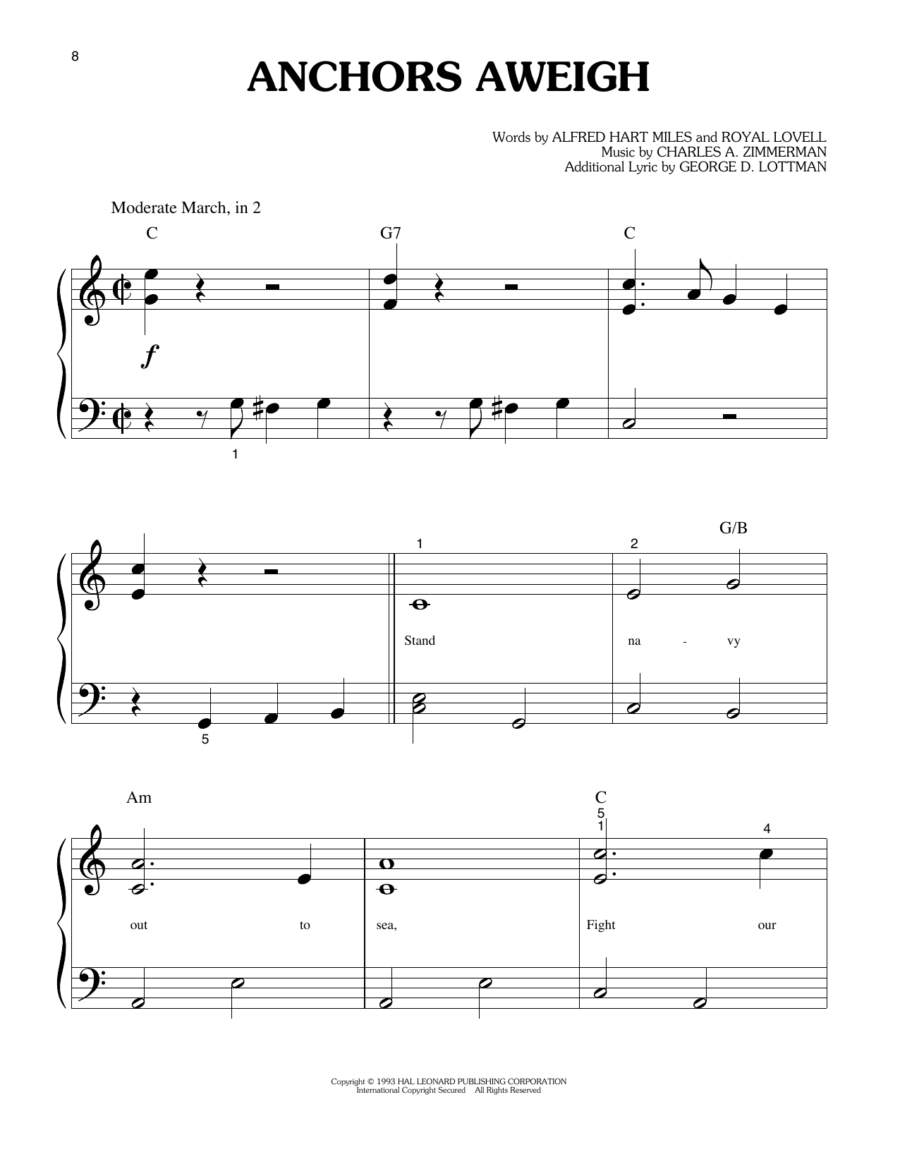 Produktbild zu: Anchors Aweigh