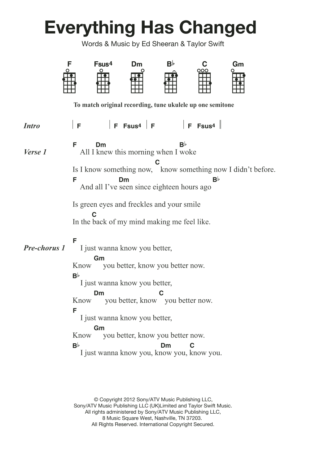 Product gallery: Page 1 of 1 Everything Has Changed (feat. Ed Sheeran), Ed Sheeran