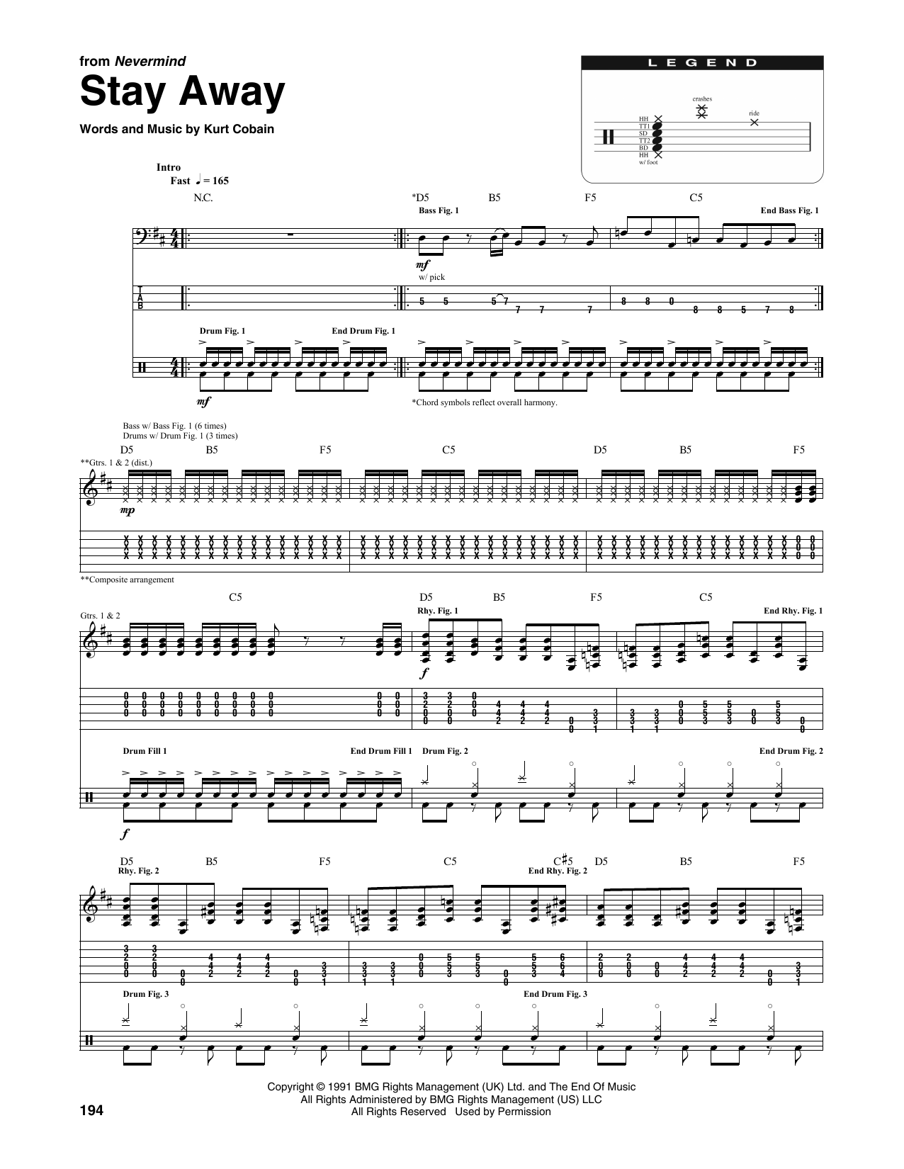 Produktgalerie: Seite 1 von 1 Stay Away, Nirvana