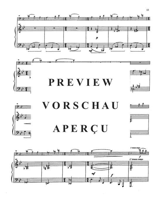 Product gallery: Page 15 of 21 Three Studies , , (euphonium + piano)