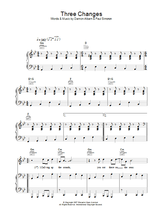 Produktbild zu: Three Changes