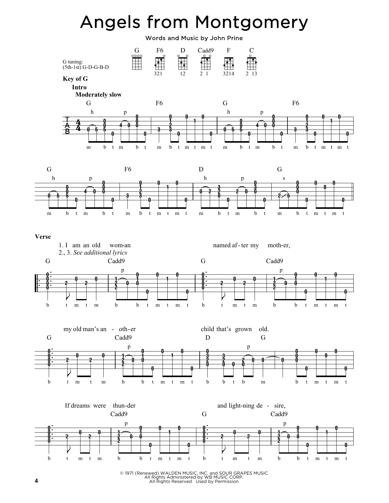 Product gallery: Page 1 of 1 Angels From Montgomery, John Prine