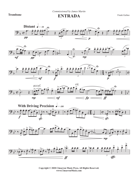 Product picture to: Entrada Frank Gulino