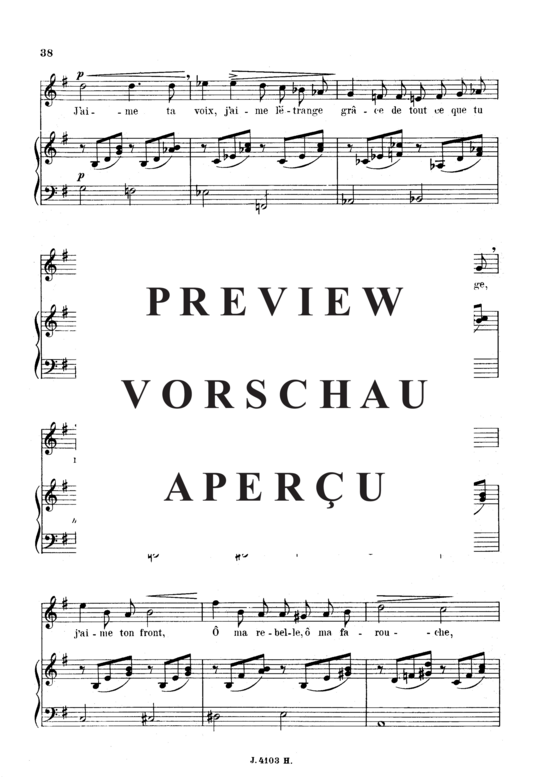Product gallery: Page 3 of 5 Chanson d'amour Op.27 No.1, , High Voice and Piano