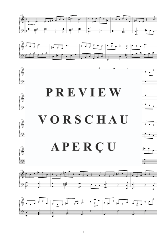 Produktgalerie: Seite 8 von 9 Cembalo Sonate Nr. 6 in C-Dur Op.4, , Cembalo/Klavier Solo