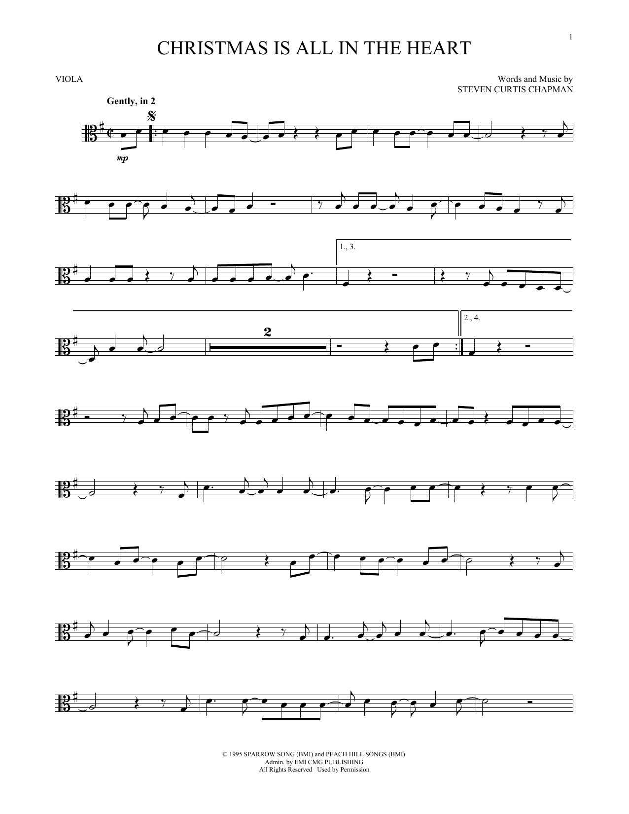 Product gallery: Page 1 of 1 Christmas Is All In The Heart, Steven Curtis Chapman