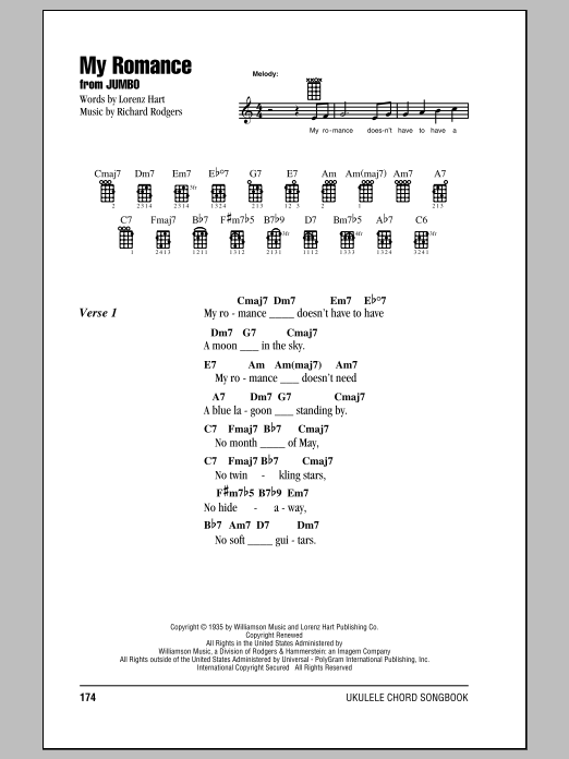 Product gallery: Page 1 of 1 My Romance, Rodgers & Hart
