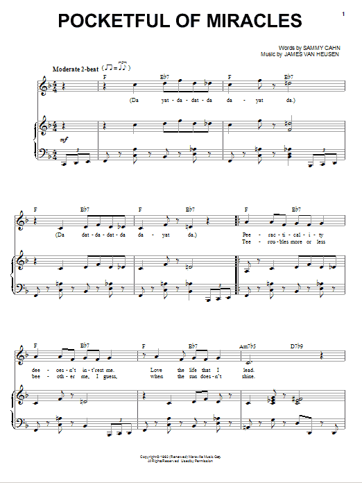 Produktbild zu: Pocketful Of Miracles