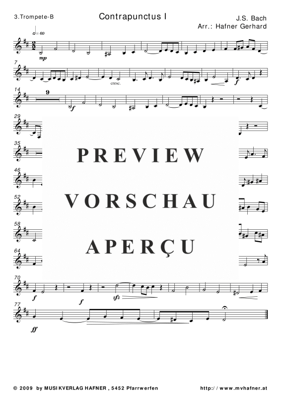 gallery: Contrapunctus I, , (Blechbläser Quintett)