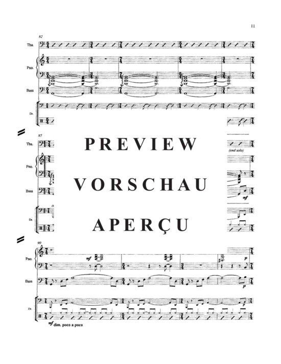 Produktgalerie: Seite 13 von 21 Lights of Loveland , , (Flügelhorn, Tenorsax, Tuba + Band)