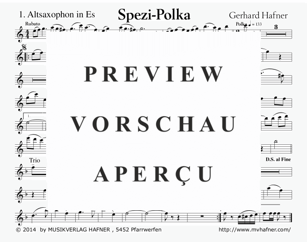 Product gallery: Page 8 of 11 Spezi-Polka, , (woodwind and brass)