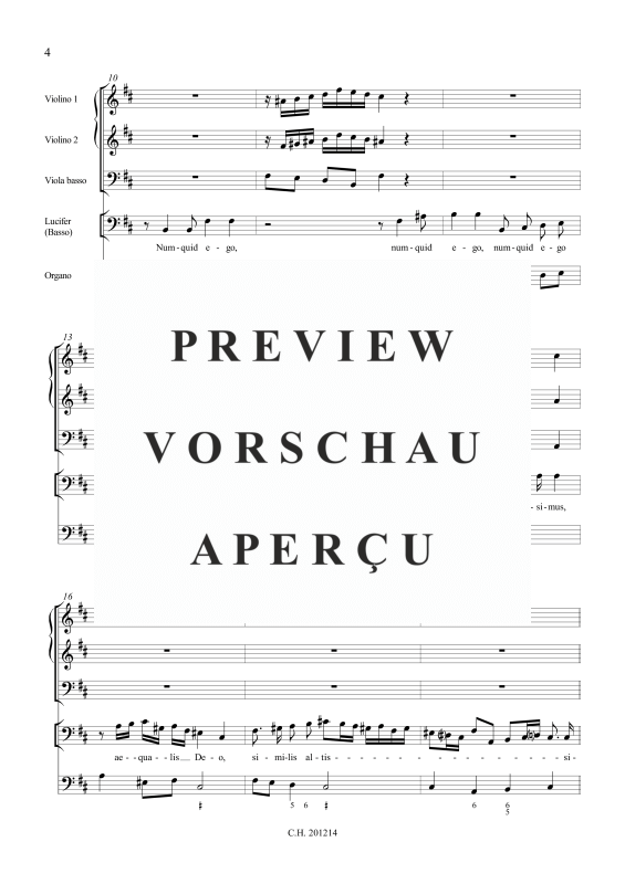gallery: Ruina Luciferi, , (Gemischtes Ensemble Sopran, Bass, 2 Violinen, Viola da gamba und Orgel)