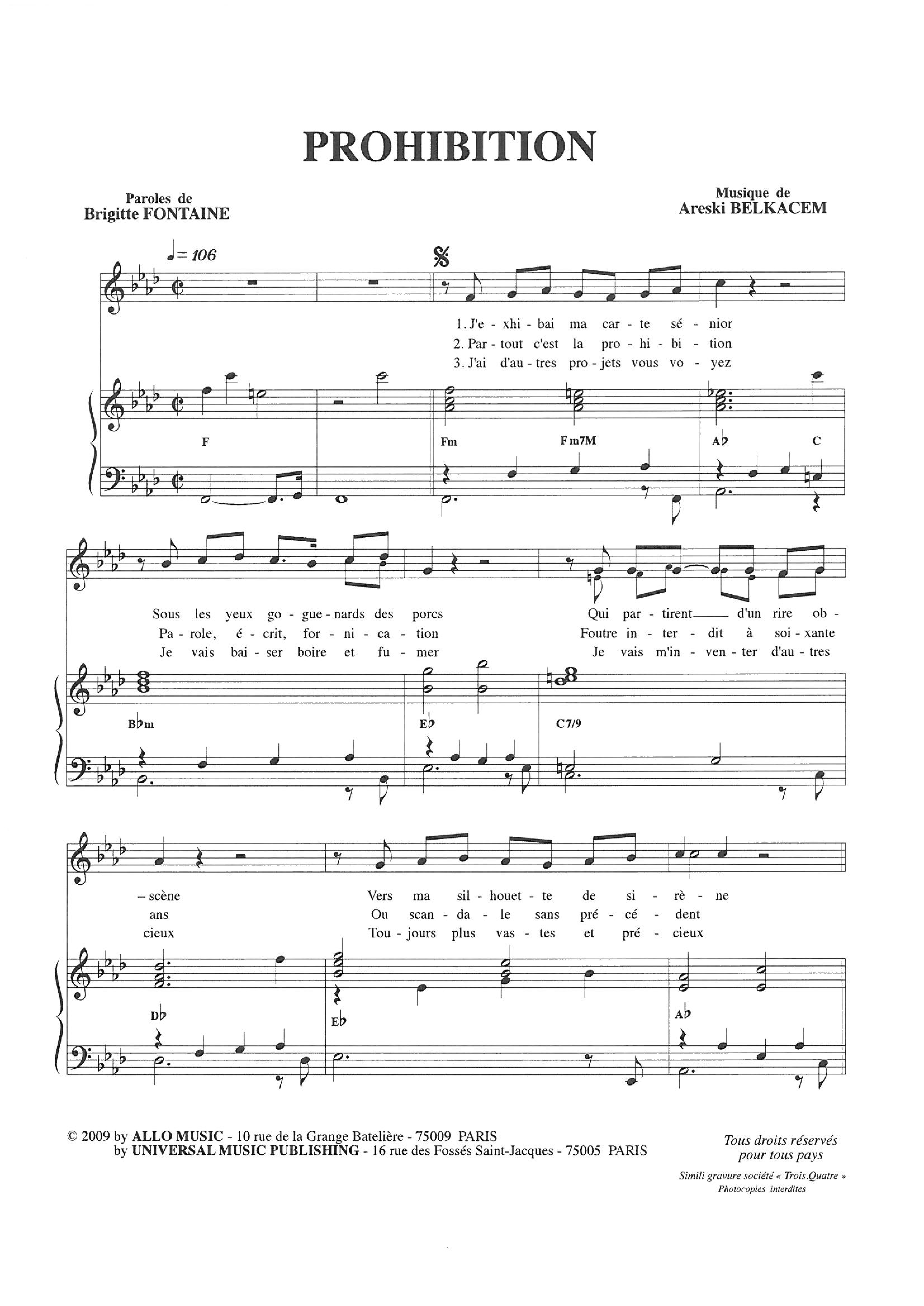 Product picture to: Prohibition