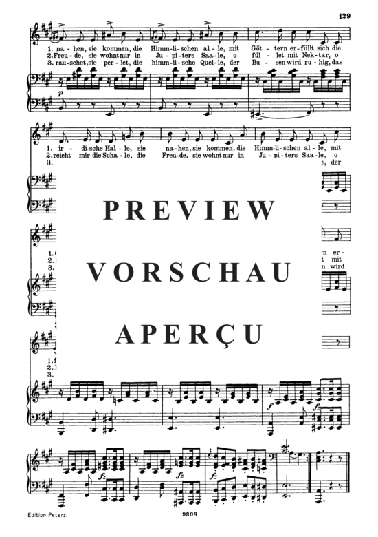 Product gallery: Page 3 of 3 Dithyrambe D.801, , High Voice and Piano