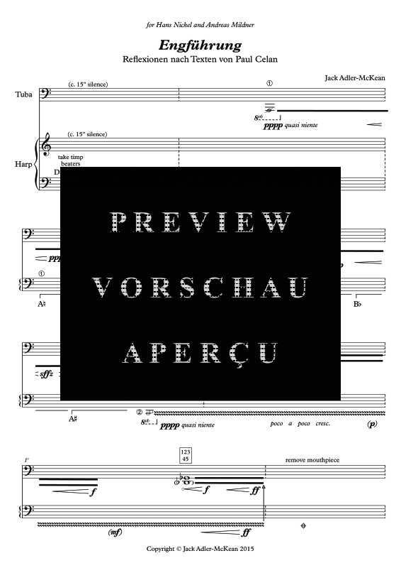 Produktgalerie: Seite 5 von 11 Engfuhrung, , (Harfe und Tuba)