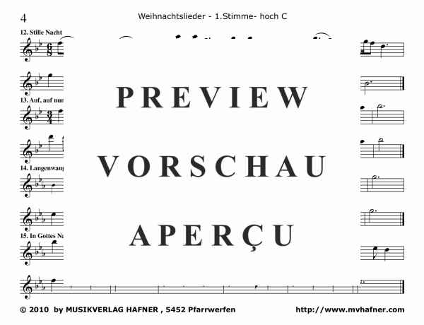Product gallery: Page 7 of 11 Weihnachtslieder, , (Mixed ensemble)