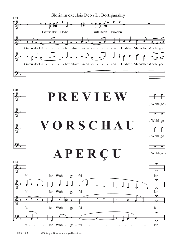 Produktgalerie: Seite 9 von 9 Gloria in excelsis Deo, , Gemischter Chor
