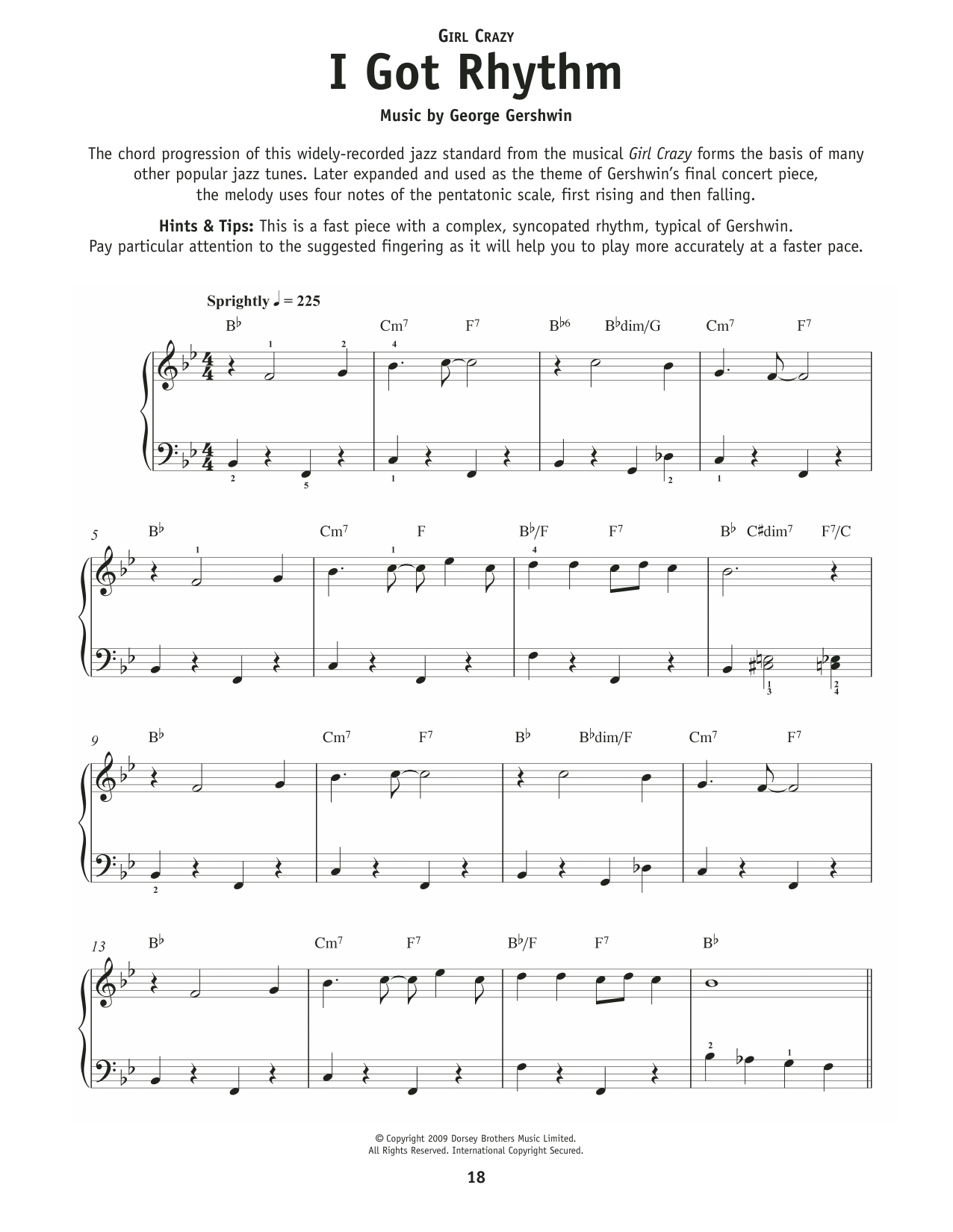 Produktbild zu: I Got Rhythm (from An American In Paris)