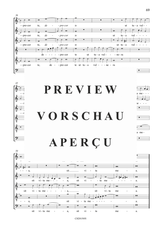gallery: O Domine Jesu Christe, , (Gemischter Chor 6-stimmig)