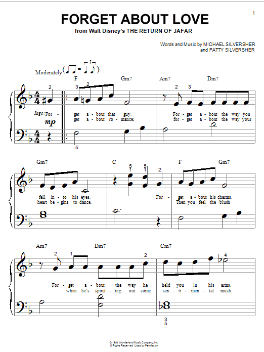 Produktbild zu: Forget About Love (from The Return of Jafar)