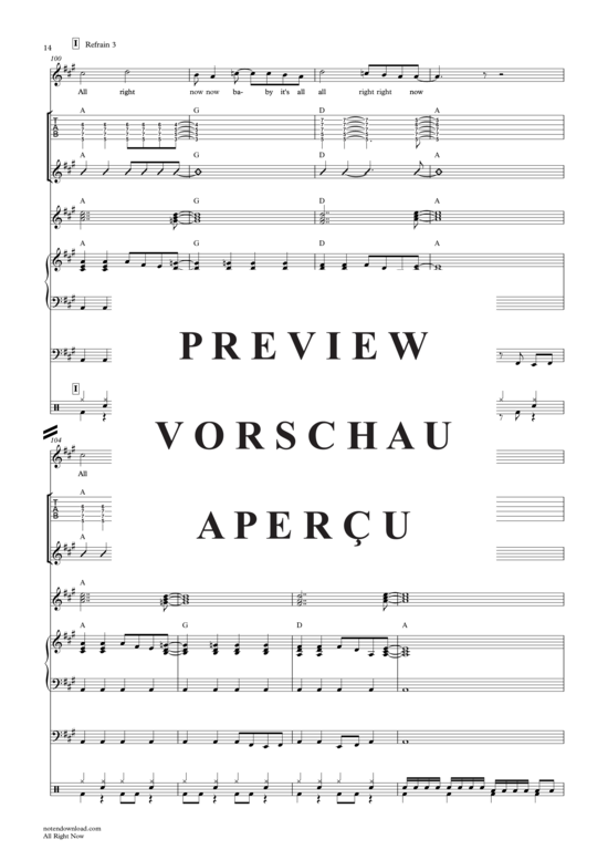 Produktgalerie: Seite 15 von 21 All Right Now , Free, (Combo Band und Solo Vocal)