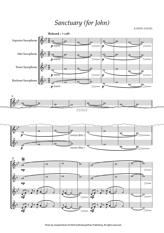 Product gallery: Page 1 of 1 Sanctuary (for John), Joseph Davies