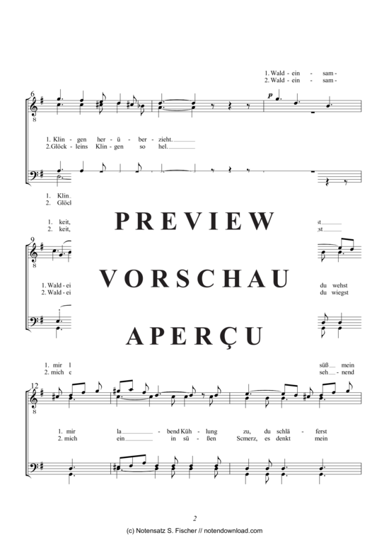 Product gallery: Page 3 of 4 Waldeinsamkeit , , (male choir)